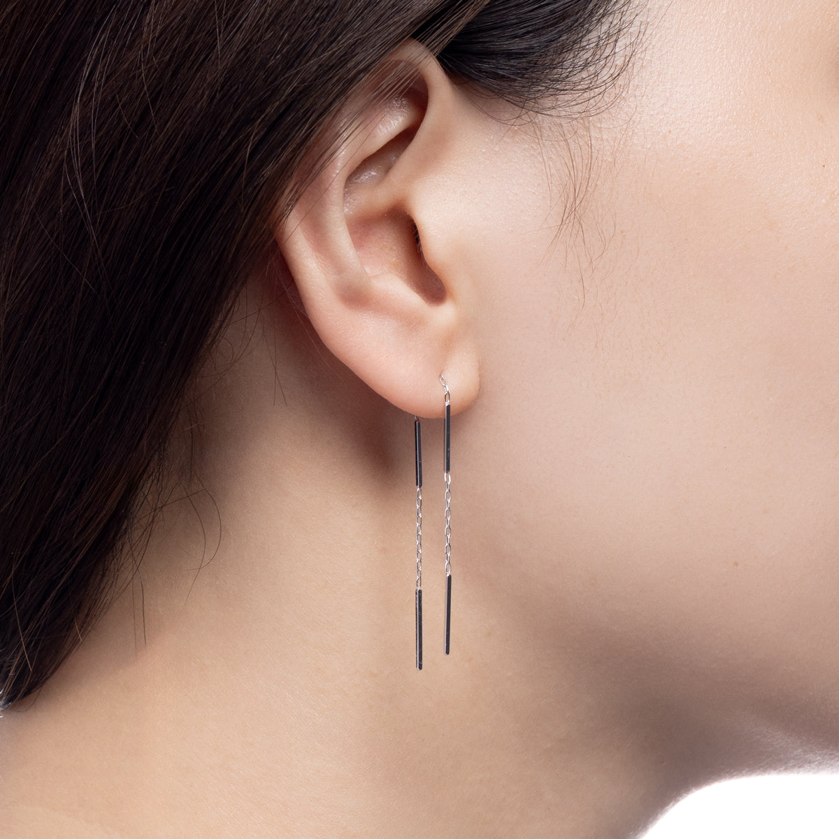 ALL ABOUT BASICS Toggle Chain Earring