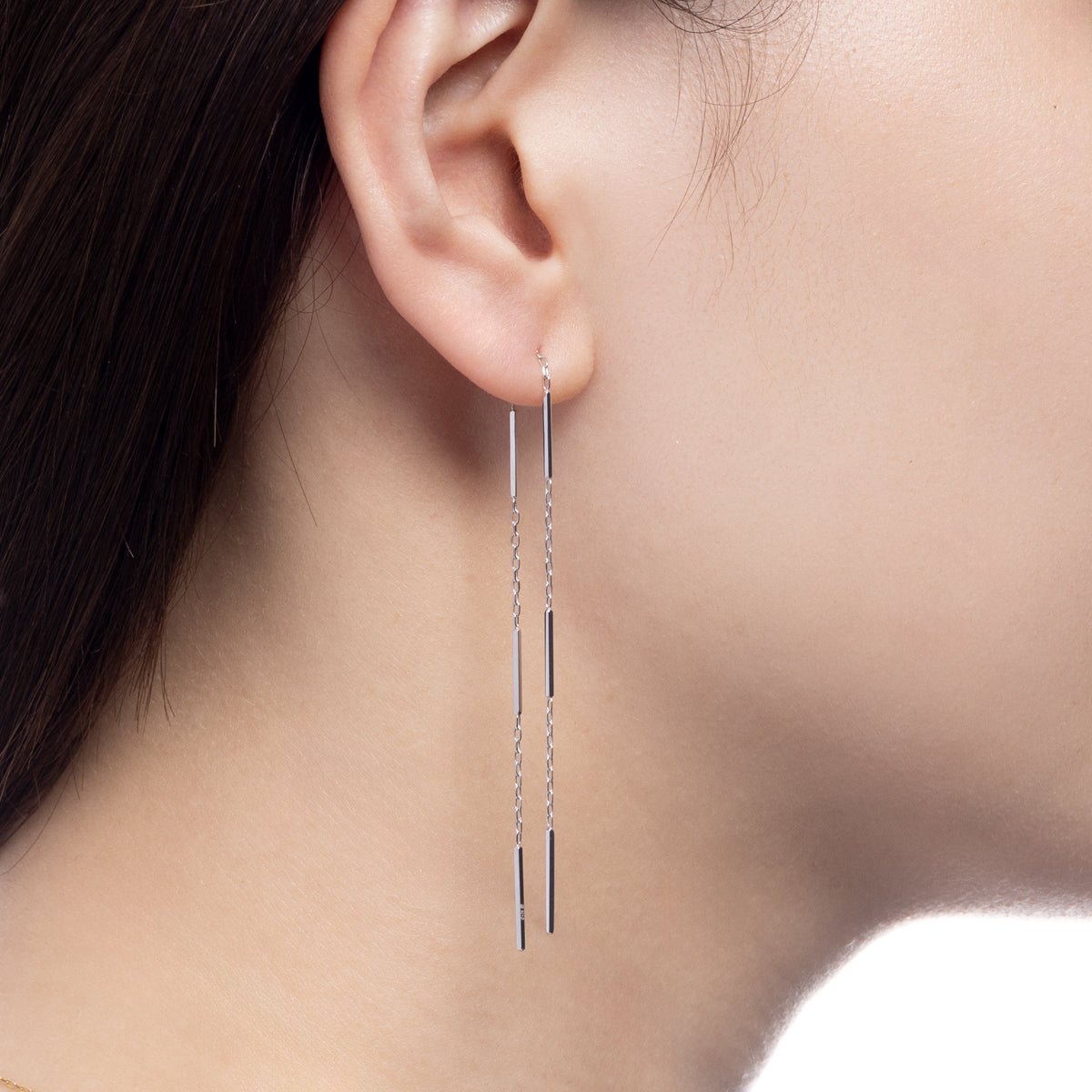 ALL ABOUT BASICS Toggle Chain Earring