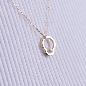 Mini BELUGA Akoya Pearl Necklace