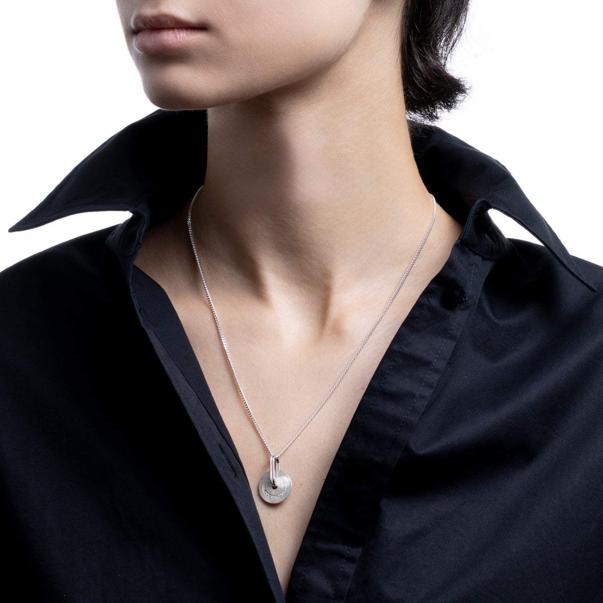 CELESTIALS THE MOON Diamond Necklace