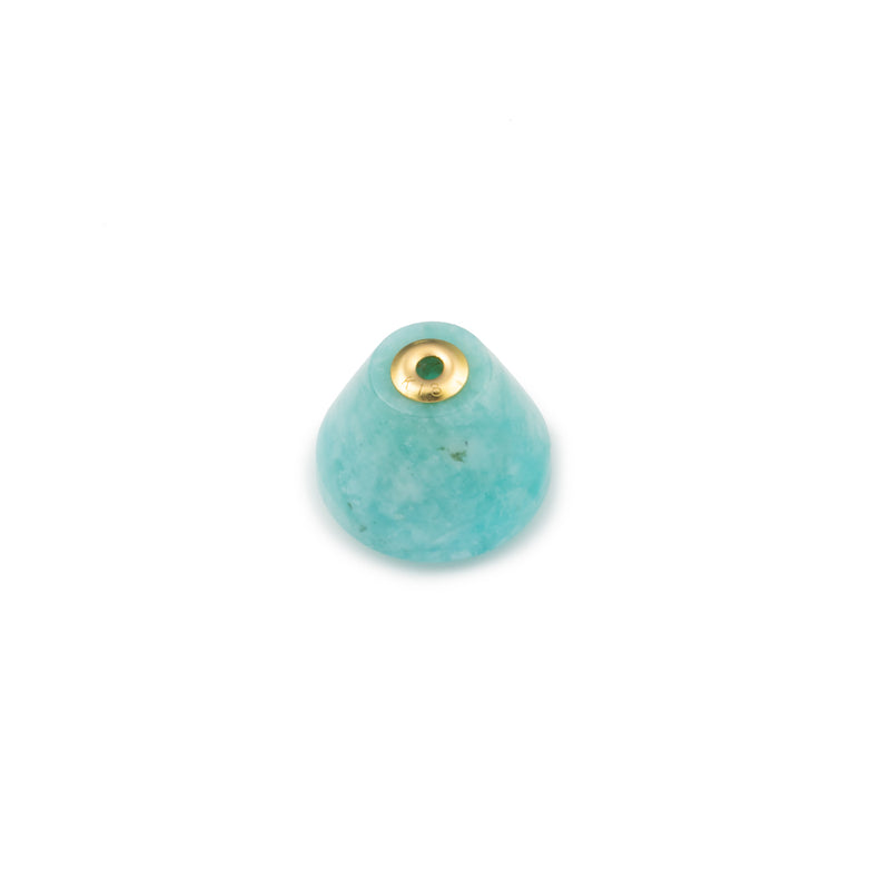 Corn Amazonite Stone for Spear Earring