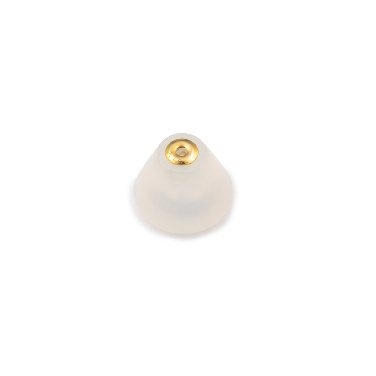 Corn White Chalcedony Stone for Spear Earring