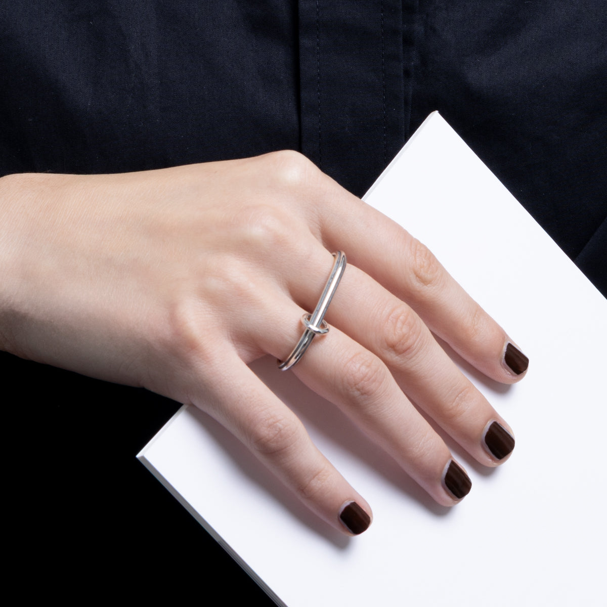 DUNE Double Finger Ring