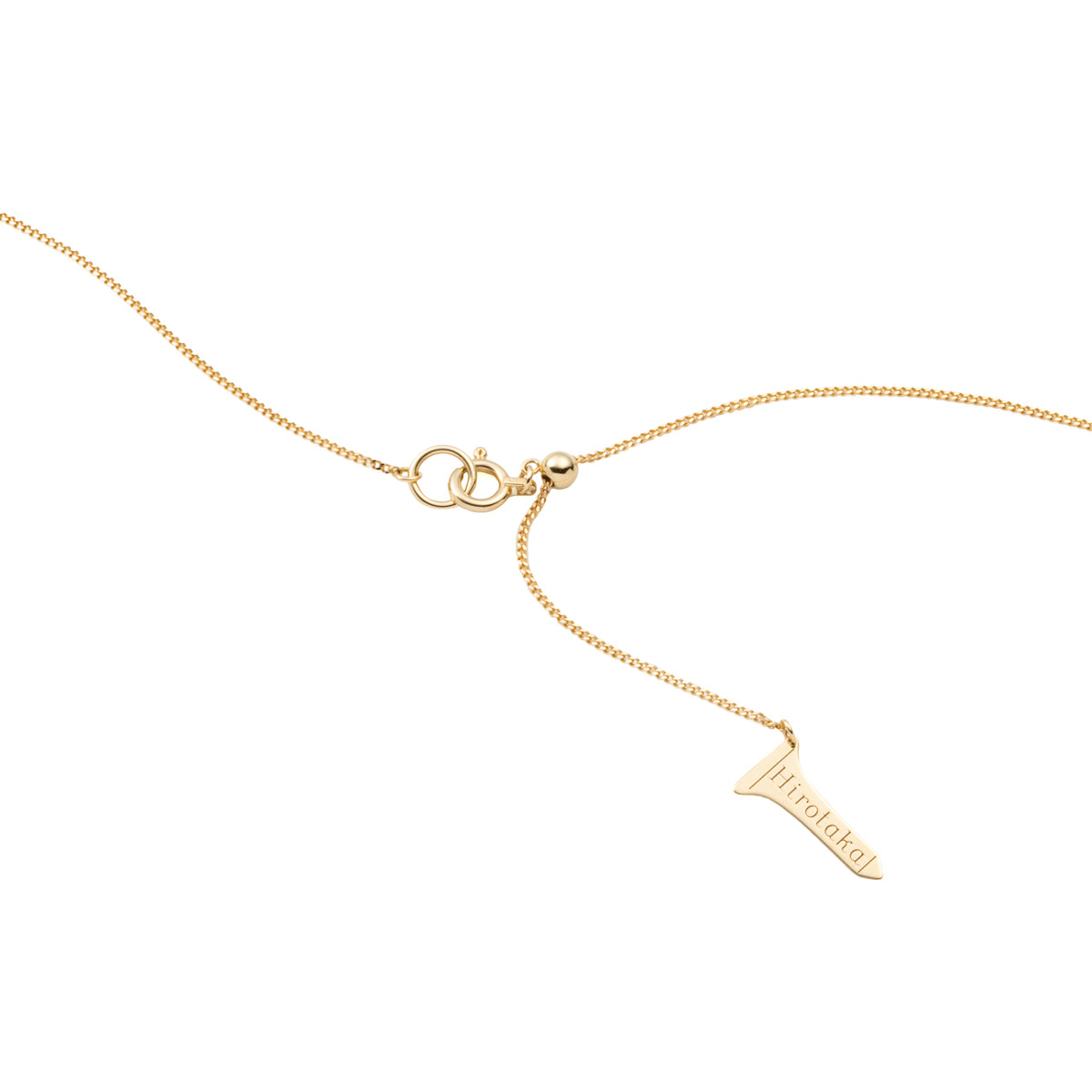 DROSERA Diamond Short Bar Necklace