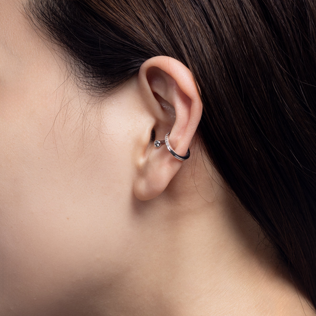 DROSERA Diamond Ear Cuff