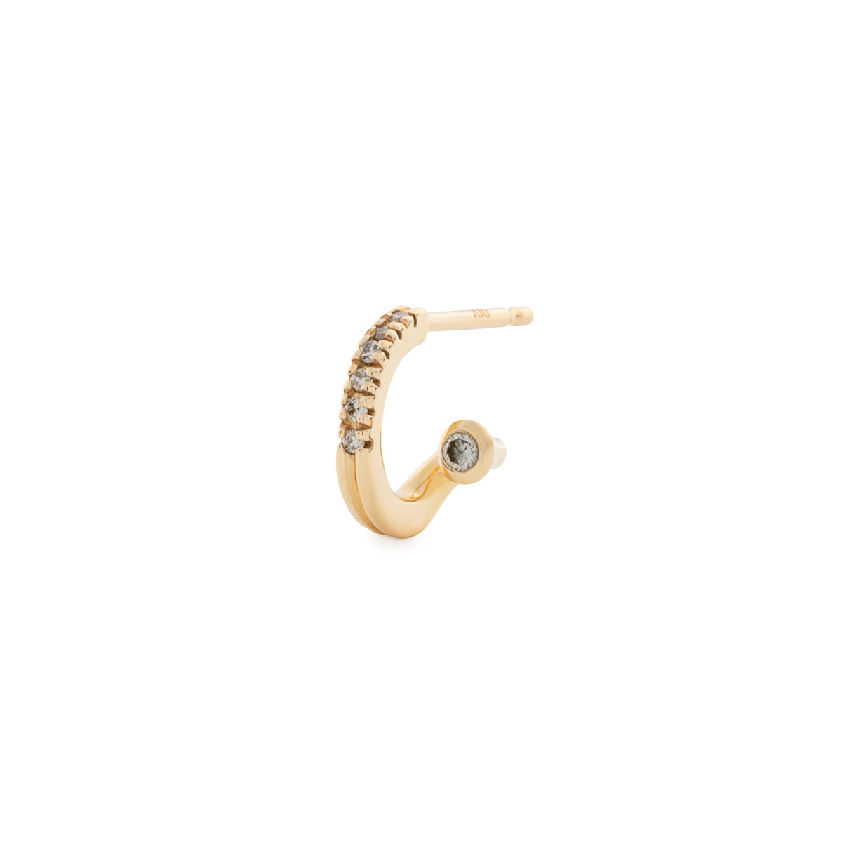 DROSERA Diamond Earring for Left ear