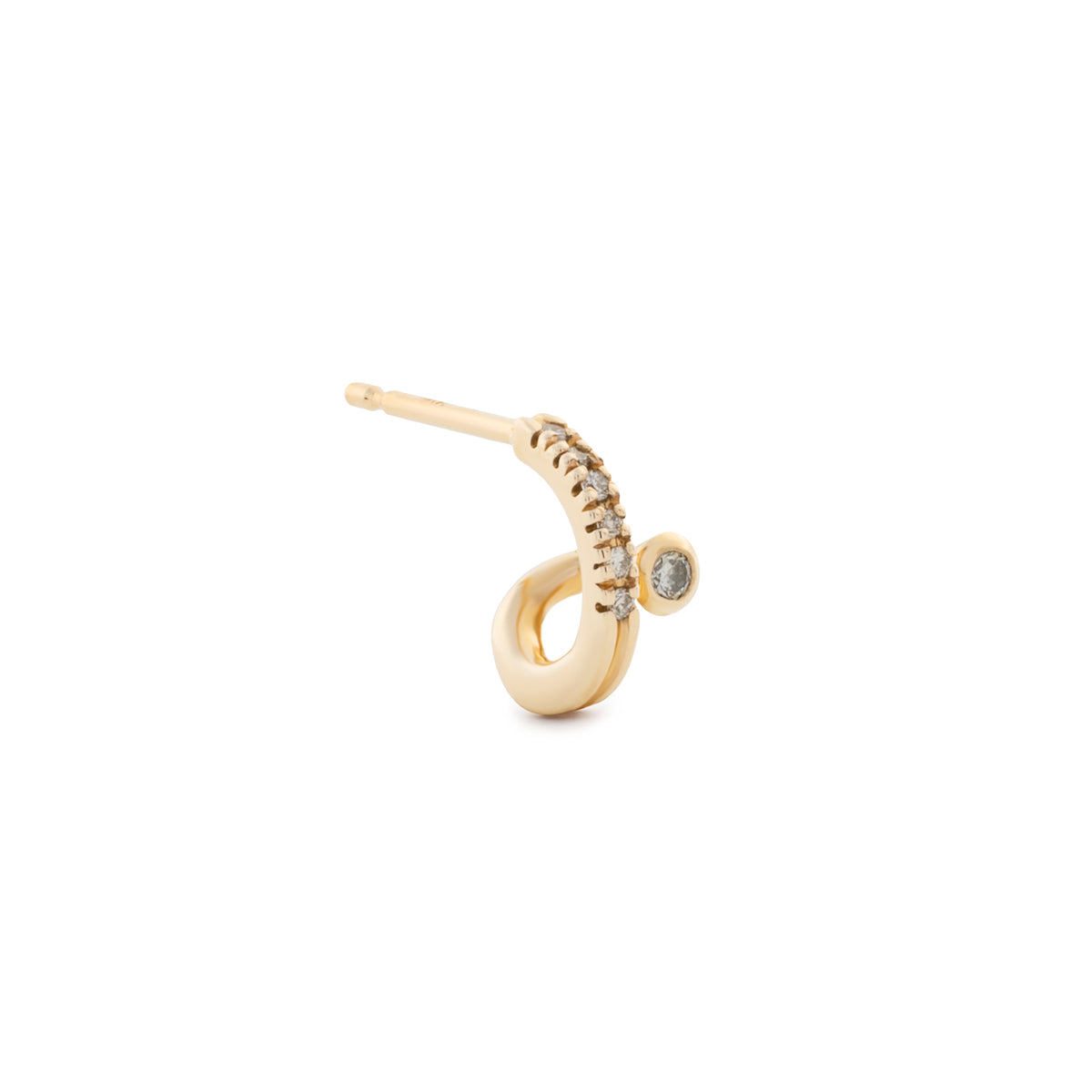 DROSERA Diamond Earring for Left ear