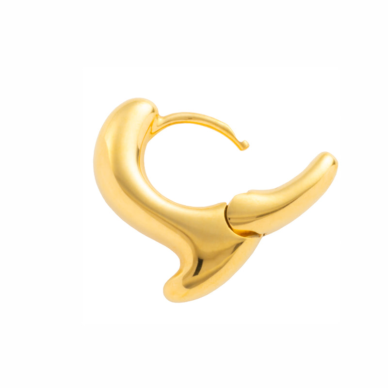 "Parakeet" Earring Gold Plating