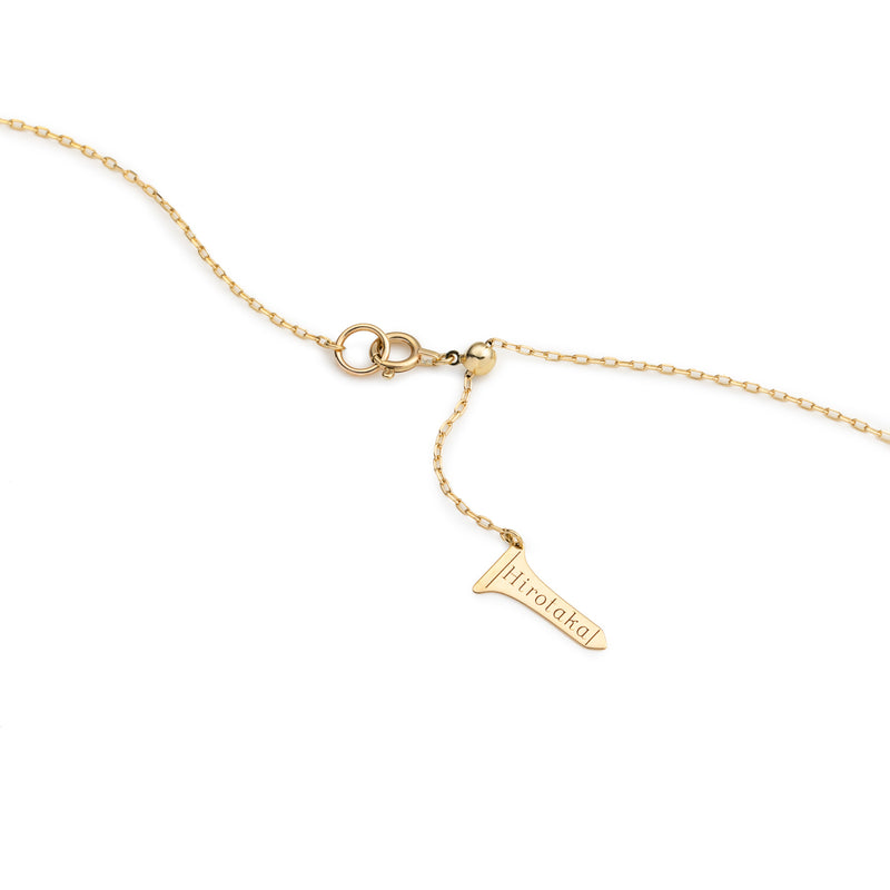 DROSERA  Diamond Tahiti Pearl Long Bar Necklace