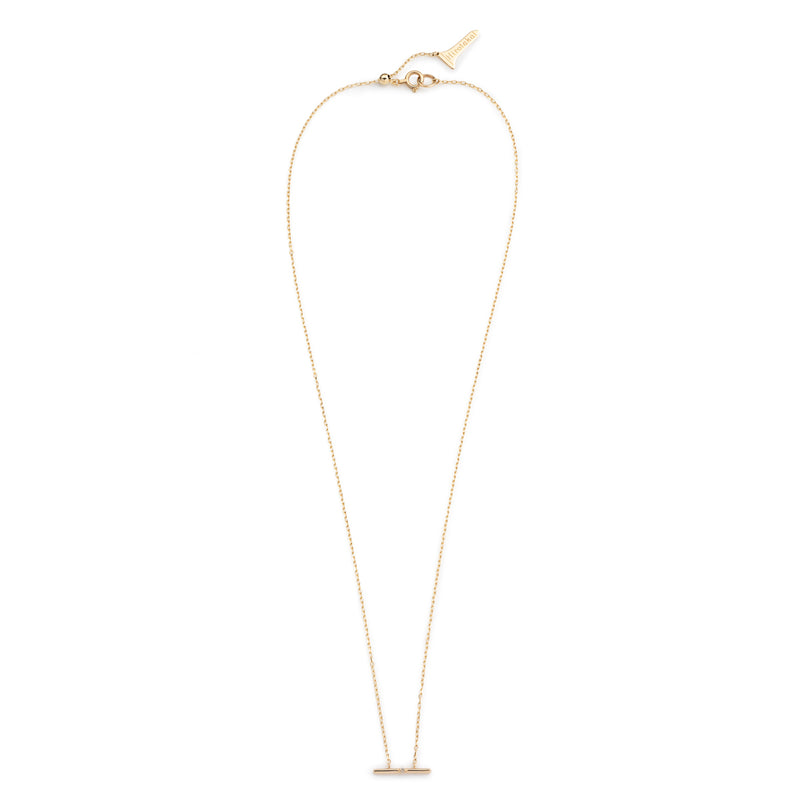 ALL ABOUT BASICS Diamond  Bar Necklace