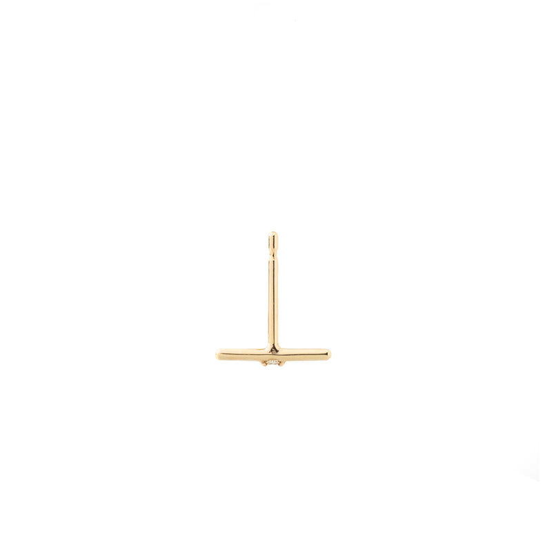 "All About Basics" Diamond Bar Earring