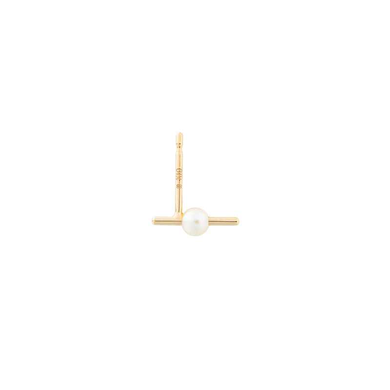 Akoya Pearl Bar Earring