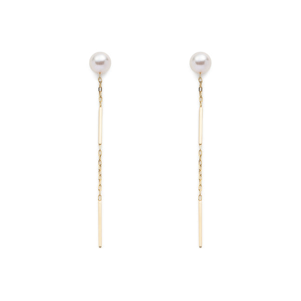 HOLIDAY GIFT SET Akoya Pearl Toggle Earring