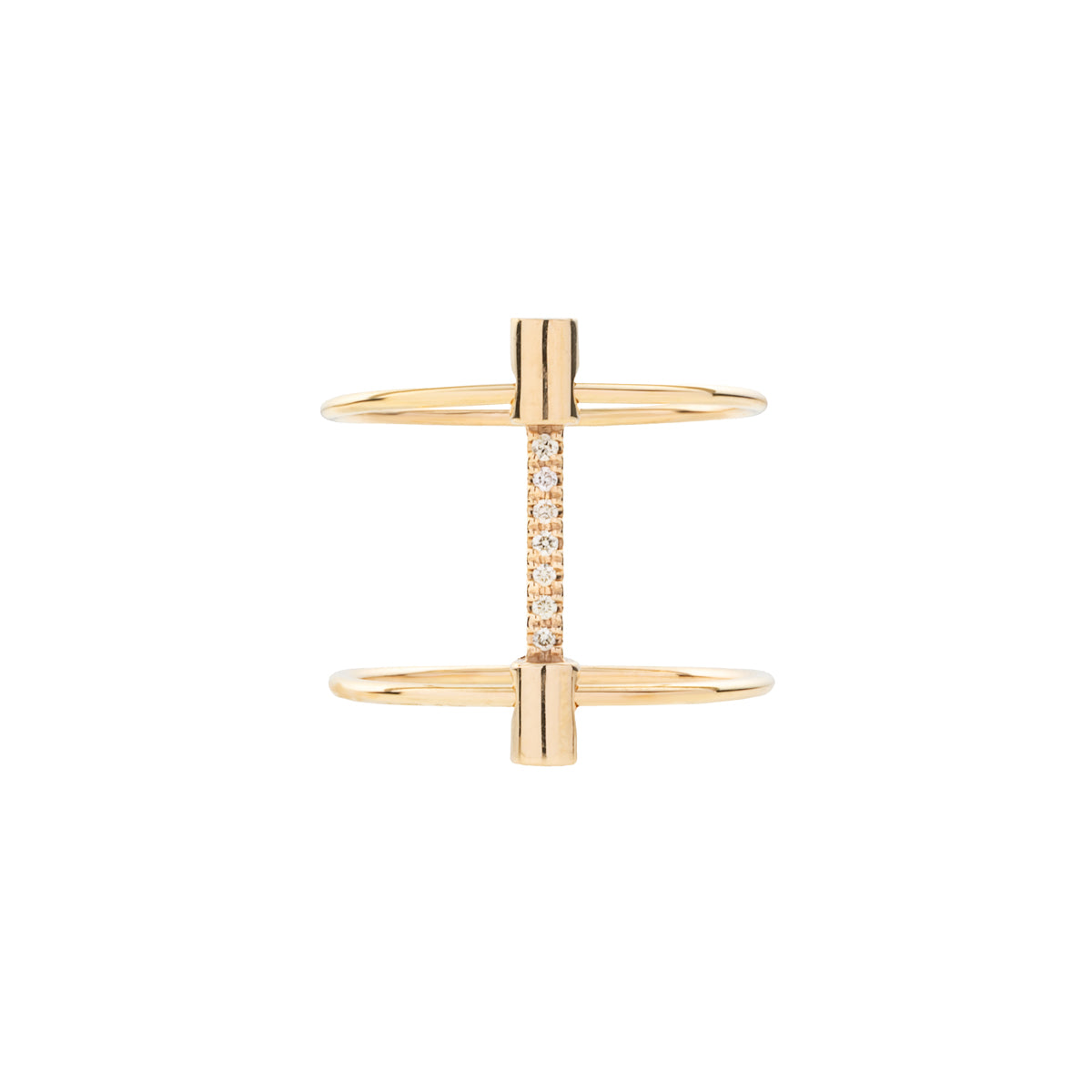 PUNCTURE Diamond Ring