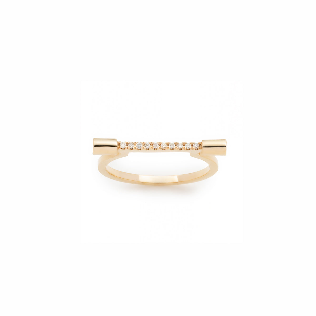 PUNCTURE Diamond Ring