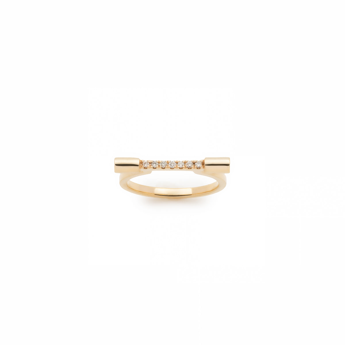 PUNCTURE Diamond Pinky Ring