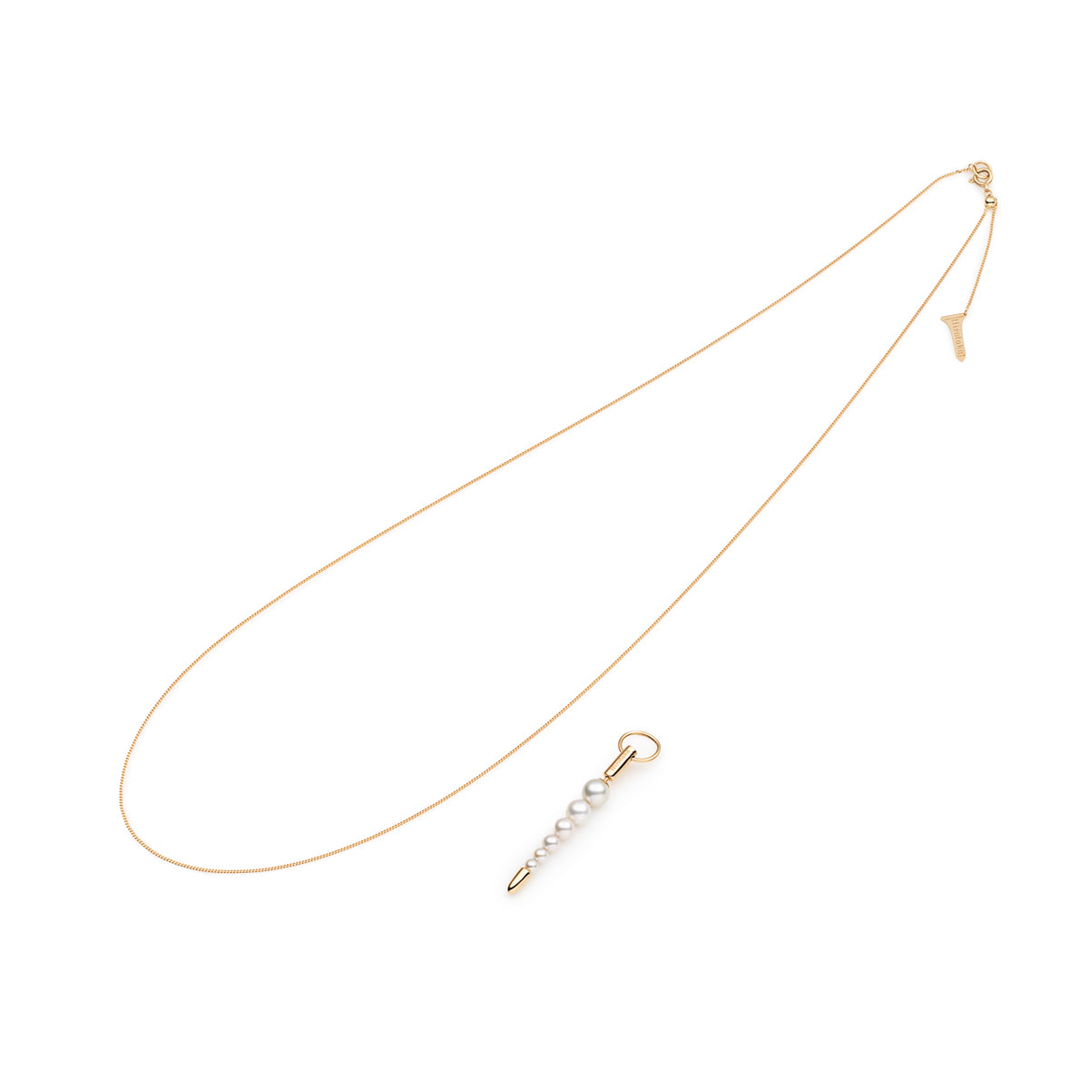 PUNCTURE  Pearl Necklace