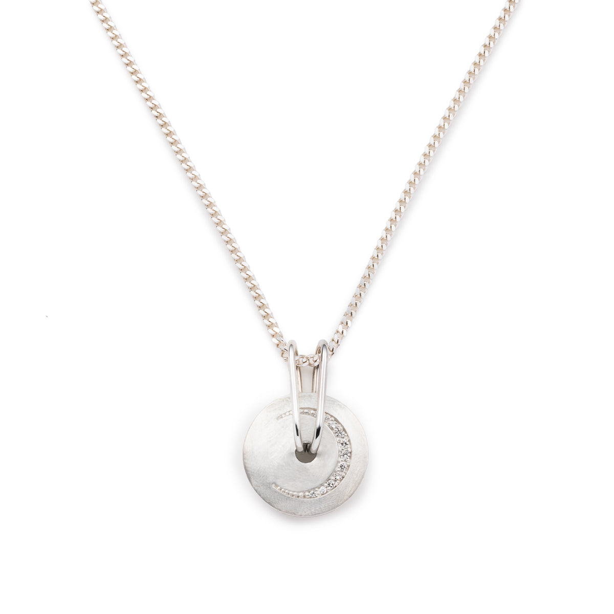 CELESTIALS THE MOON Diamond Necklace
