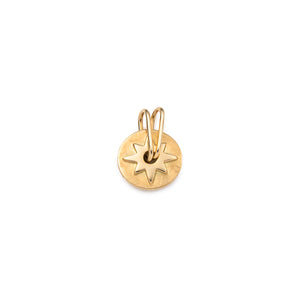 K18 CELESTIALS THE STAR Diamond Charm