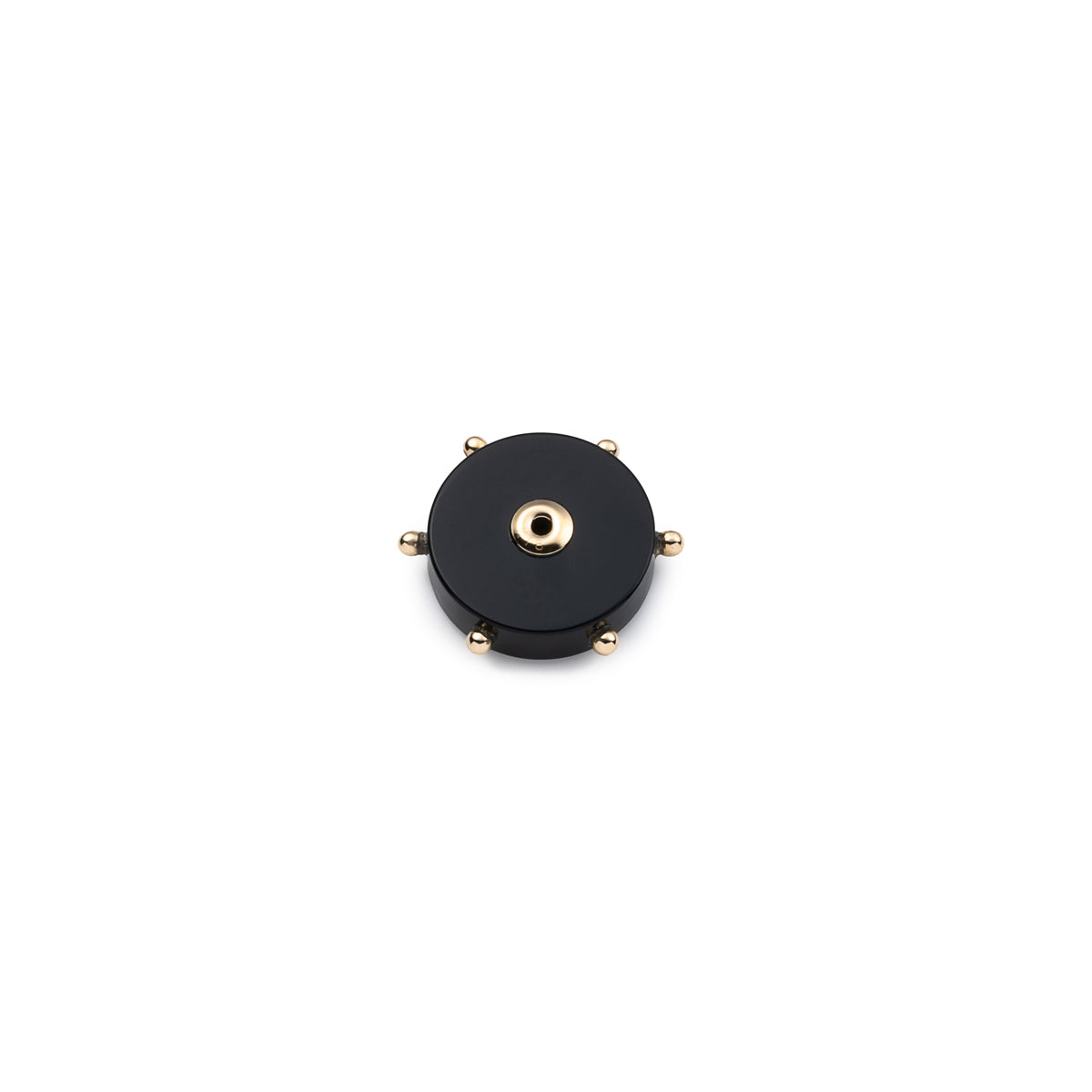 Disk Onyx Studs for SPEAR Earring