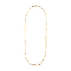 K18 ALL ABOUT BASICS Clip Chain Necklace