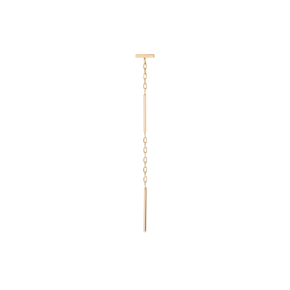 ALL ABOUT BASICS Toggle Chain Earring