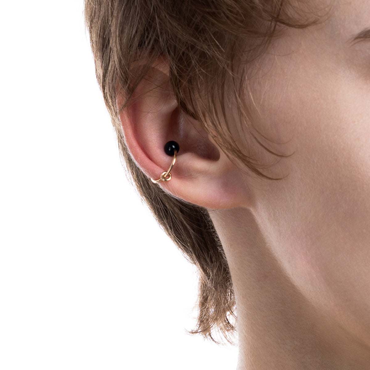 HONEY ANT Onyx Ear Cuff