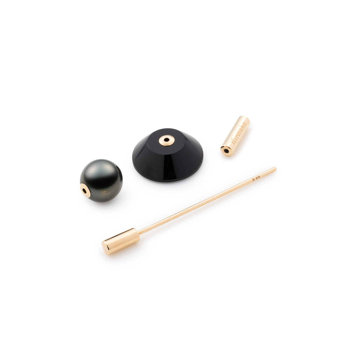 【Special Recommendation】ANTHRACITE Short SPEAR Earring