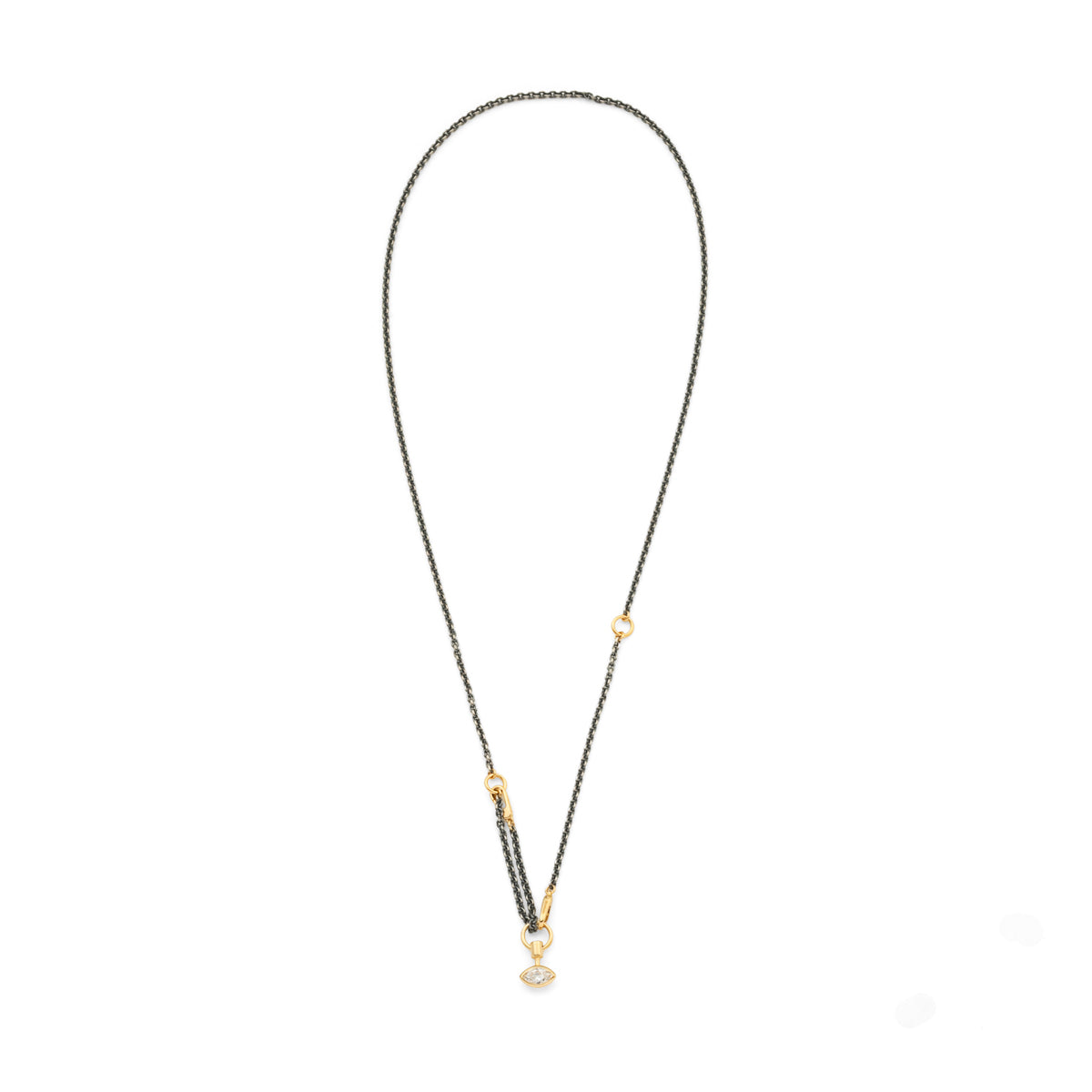 L.a.brown HYPNOTIC Lab Grown Diamond Pendulum Necklace [MQ]