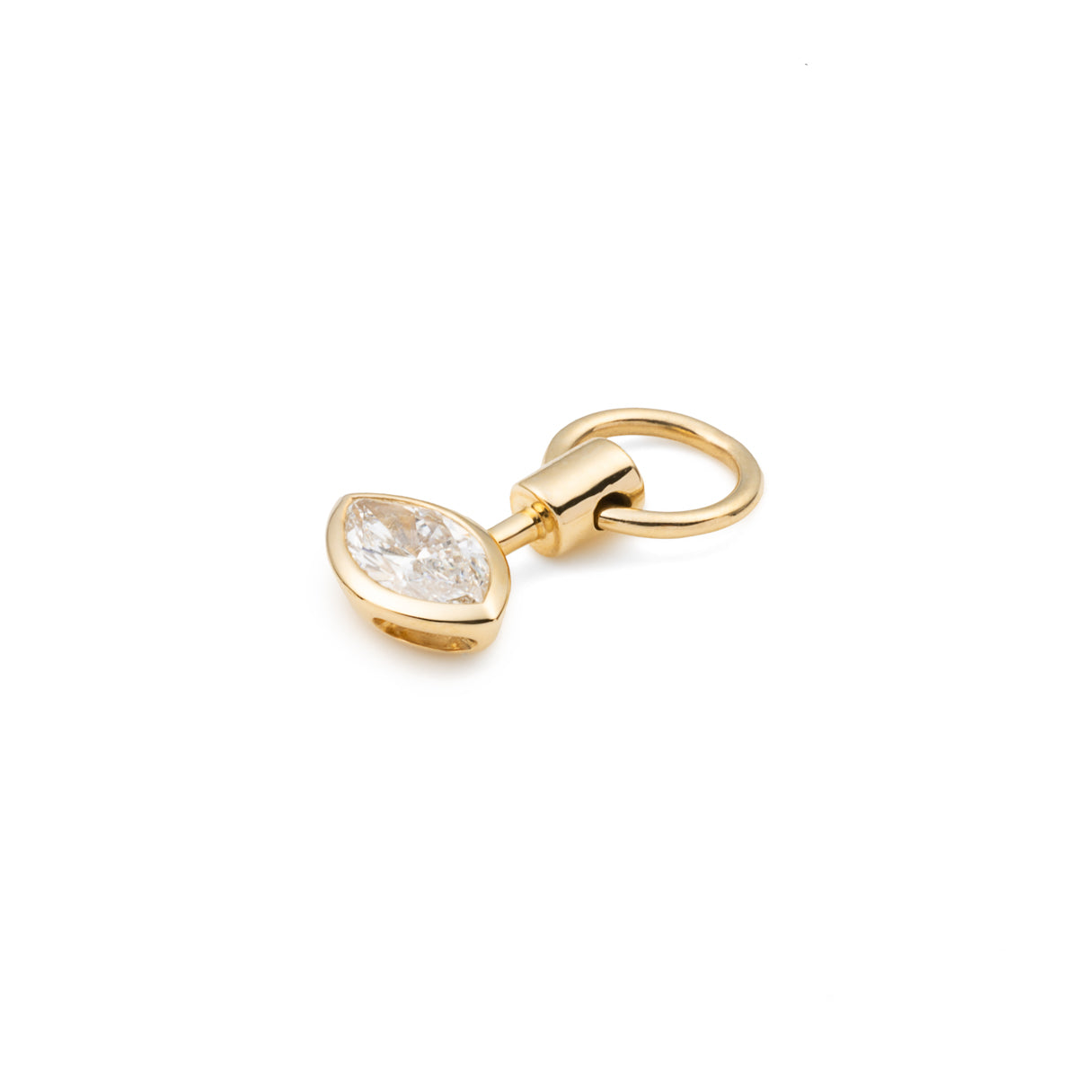 L.a.brown HYPNOTIC Lab Grown Diamond Pendulum Necklace [MQ]