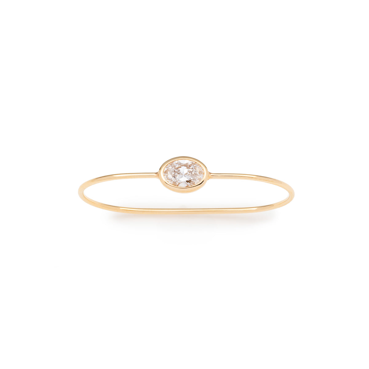 L.a.brown HYPNOTIC Lab Grown Diamond Double Finger Ring [OV]