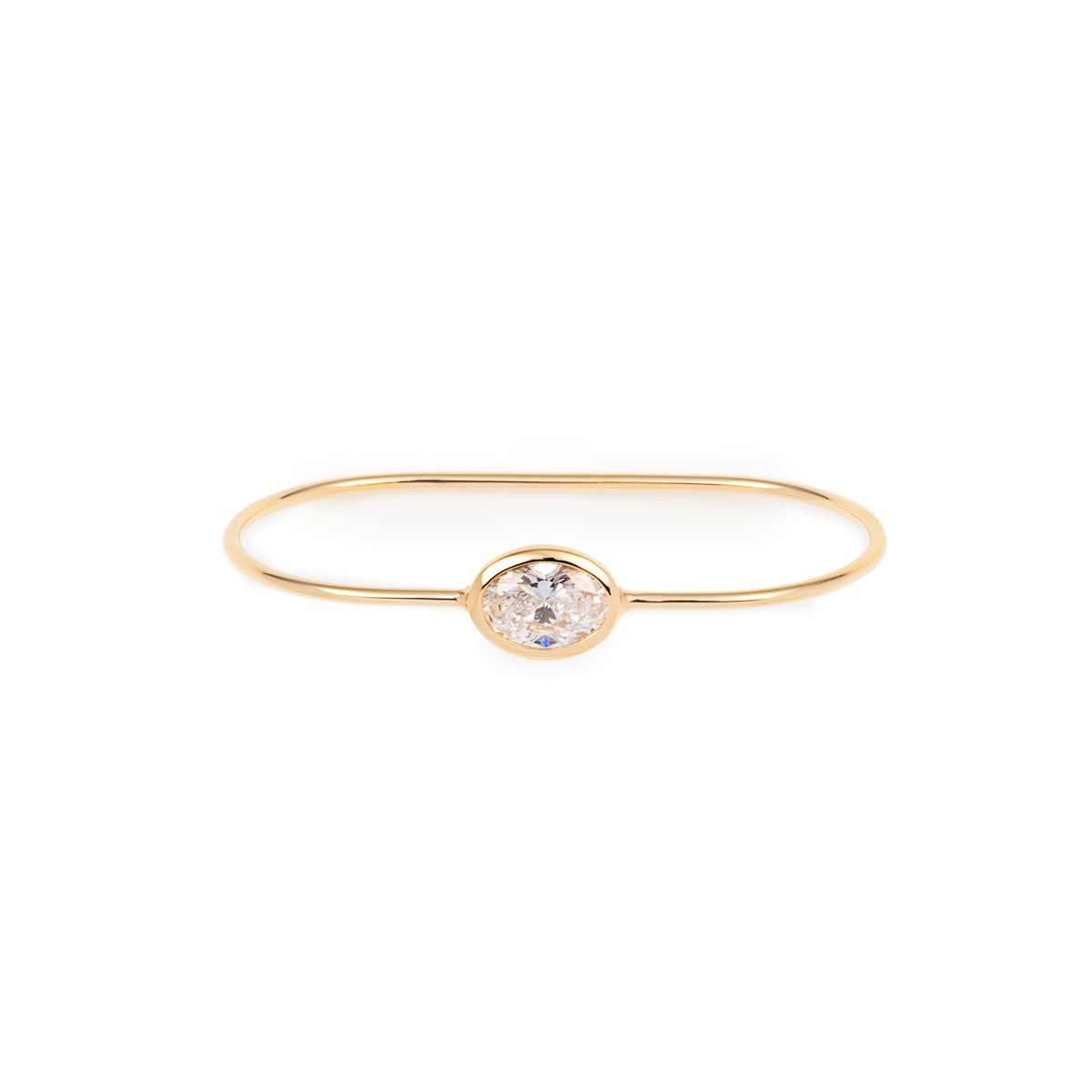L.a.brown HYPNOTIC Lab Grown Diamond Double Finger Ring [OV]