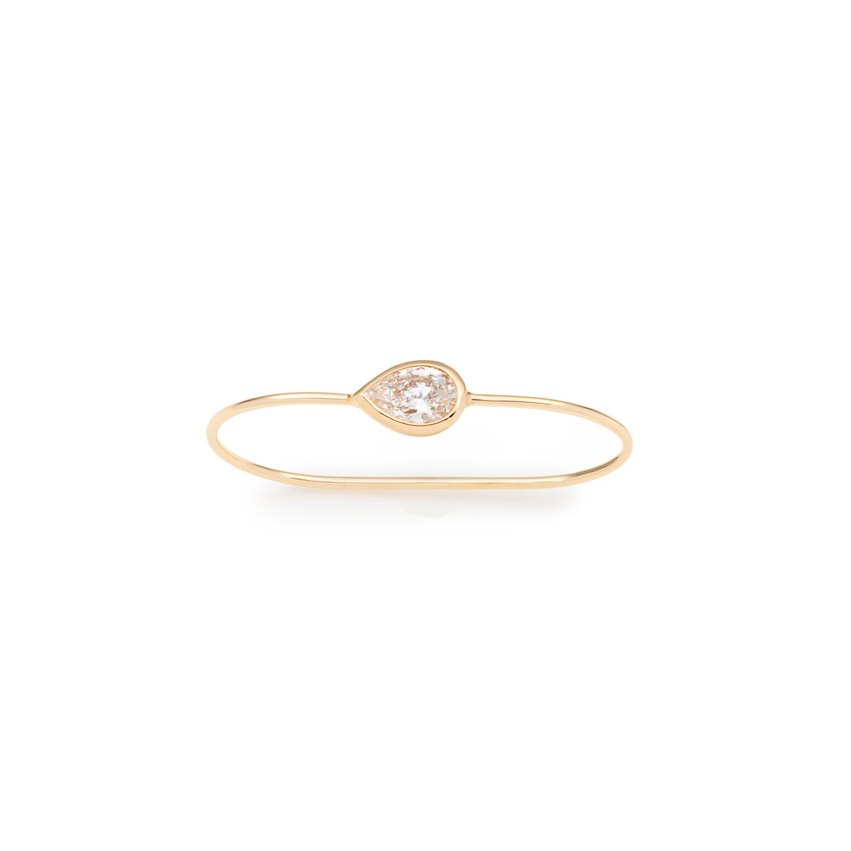 L.a.brown HYPNOTIC Lab Grown Diamond Double Finger Ring [PS]