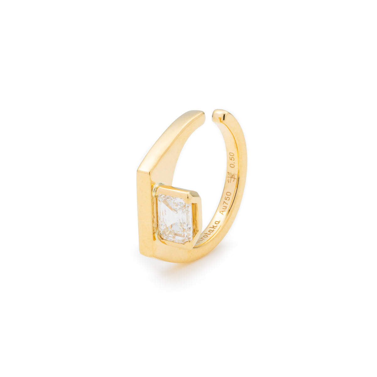 L.a.brown HYPNOTIC Lab Grown Diamond Ear Cuff[EM]