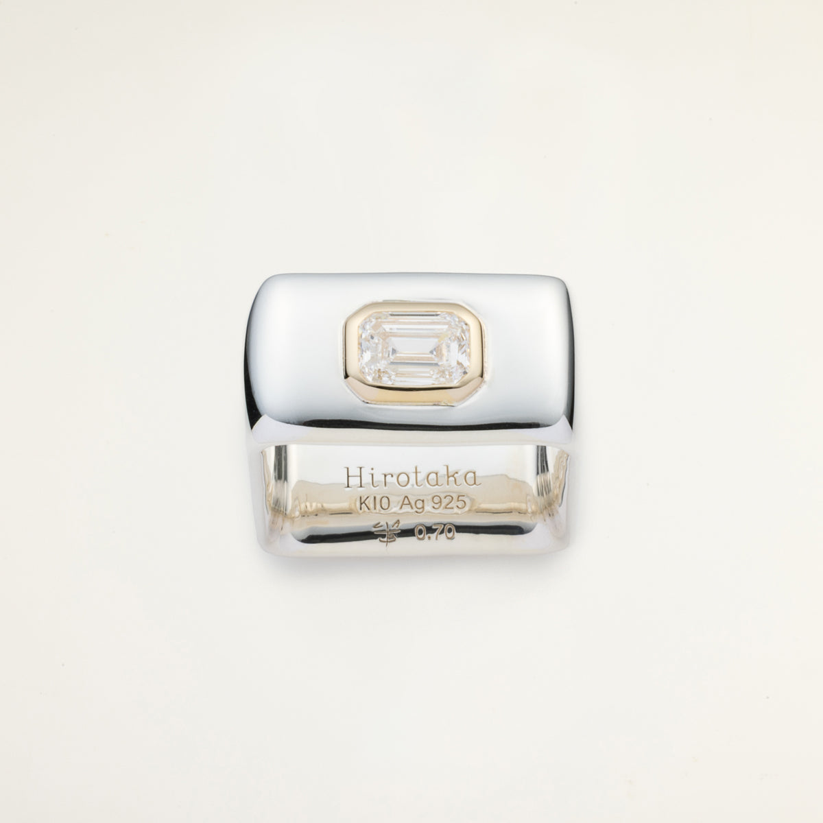 L.a.brown HYPNOTIC Lab Grown Diamond Stud Ring[EM]