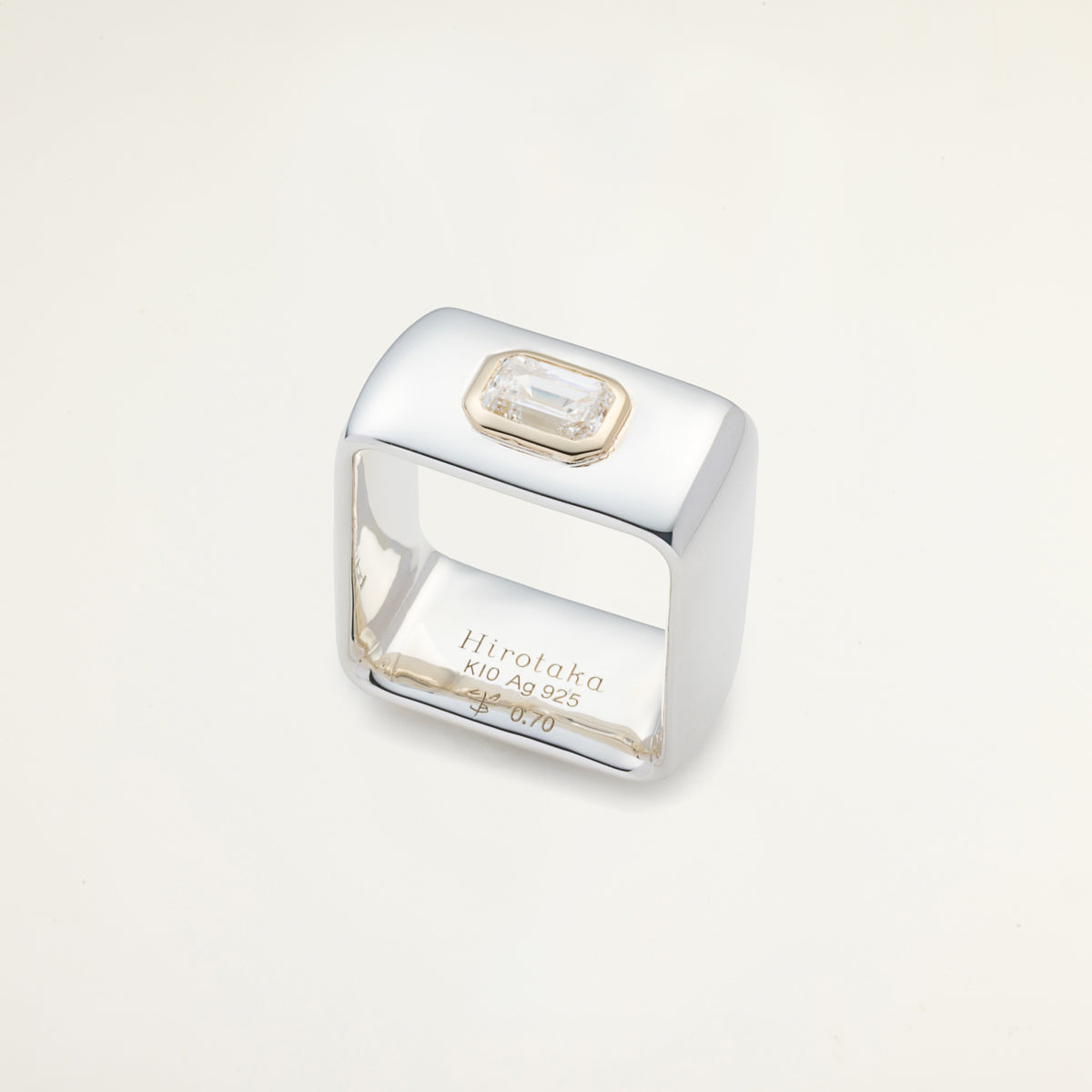 L.a.brown HYPNOTIC Lab Grown Diamond Stud Ring[EM]