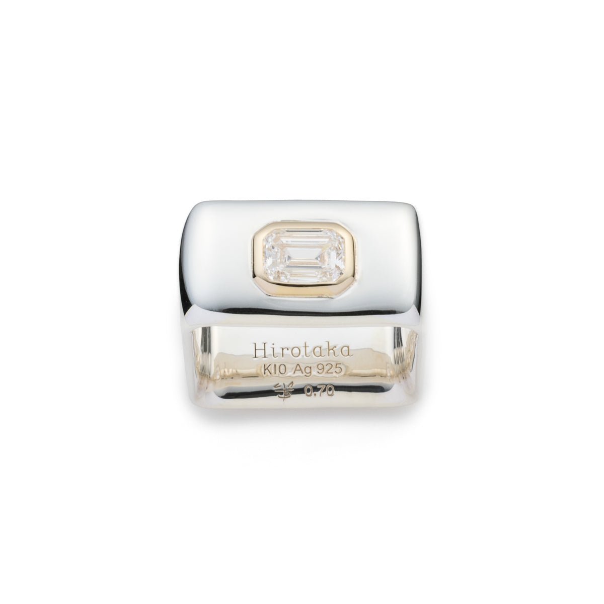 L.a.brown HYPNOTIC Lab Grown Diamond Stud Ring[EM]