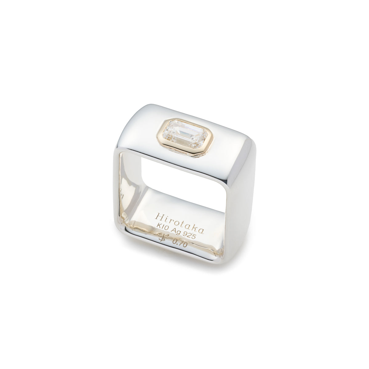 L.a.brown HYPNOTIC Lab Grown Diamond Stud Ring[EM]
