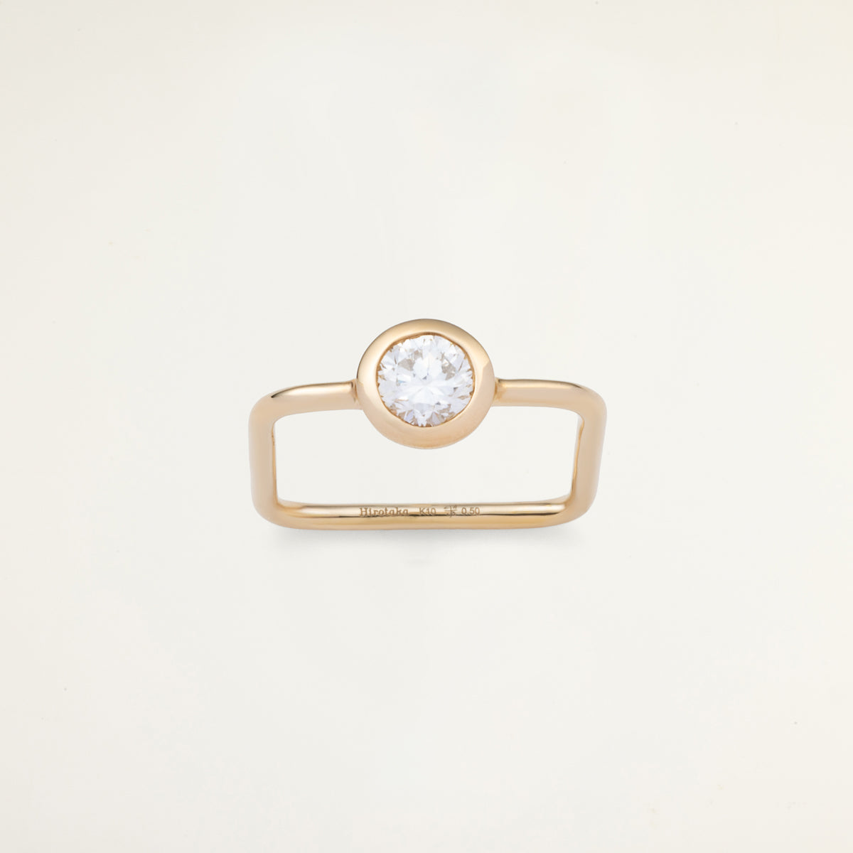 L.a.brown HYPNOTIC Lab Grown Diamond Square Ring[RD]