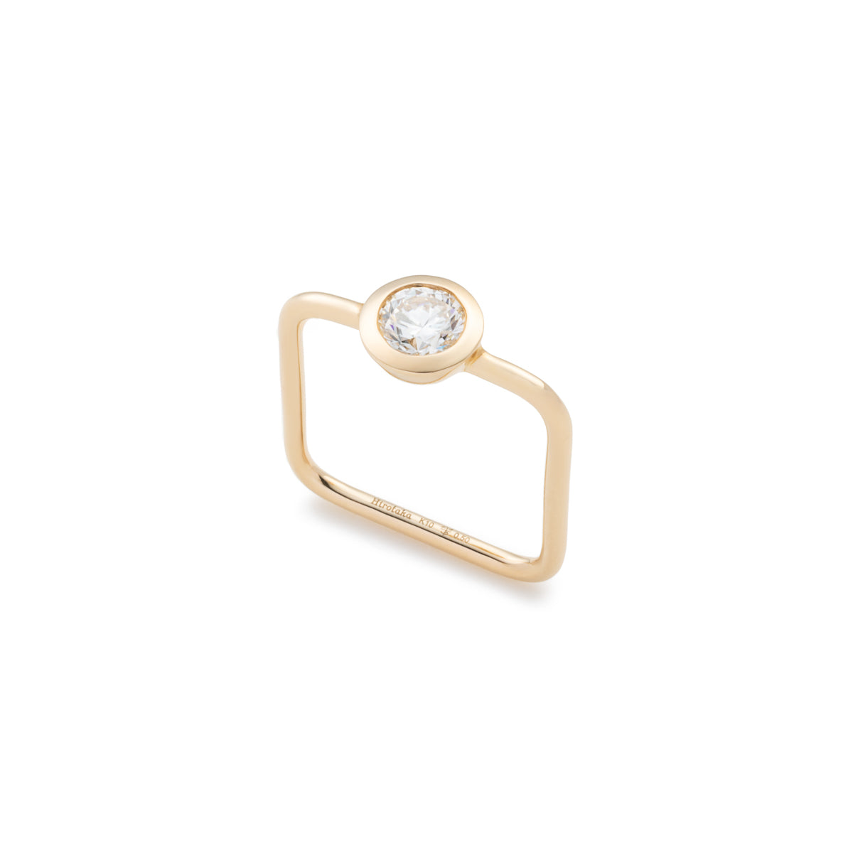 L.a.brown HYPNOTIC Lab Grown Diamond Square Ring[RD]