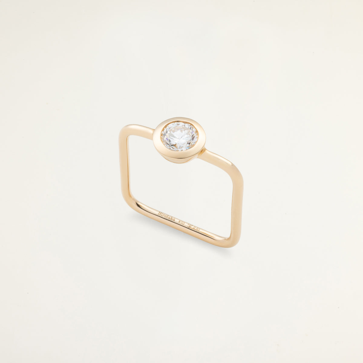 L.a.brown HYPNOTIC Lab Grown Diamond Square Ring[RD]