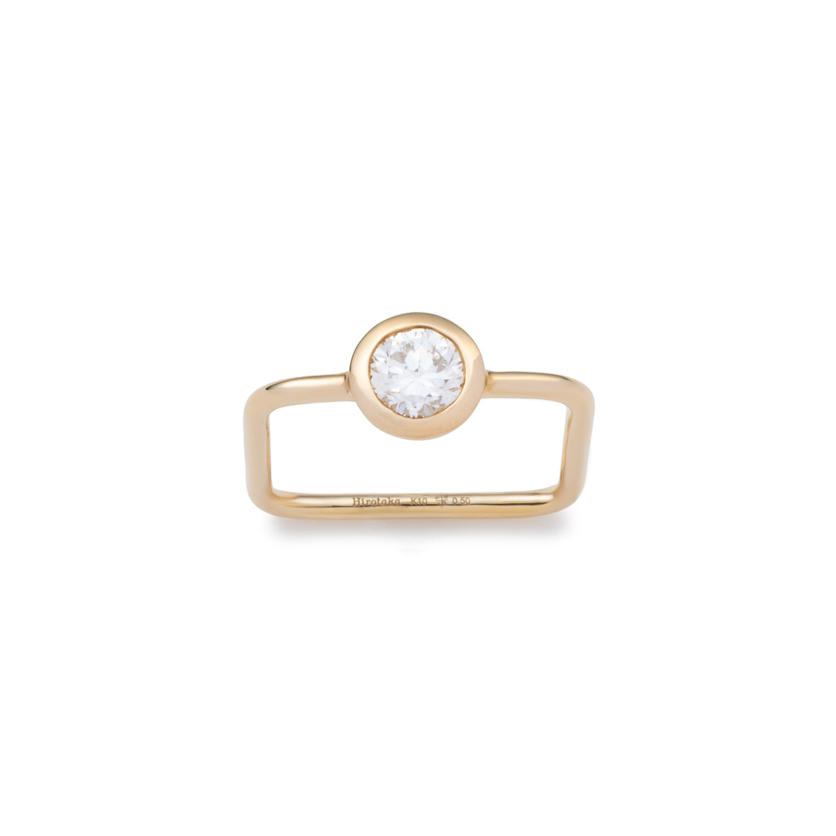 L.a.brown HYPNOTIC Lab Grown Diamond Square Ring[RD]