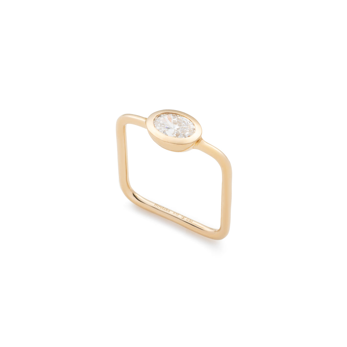 L.a.brown HYPNOTIC Lab Grown Diamond Square Ring[OV]