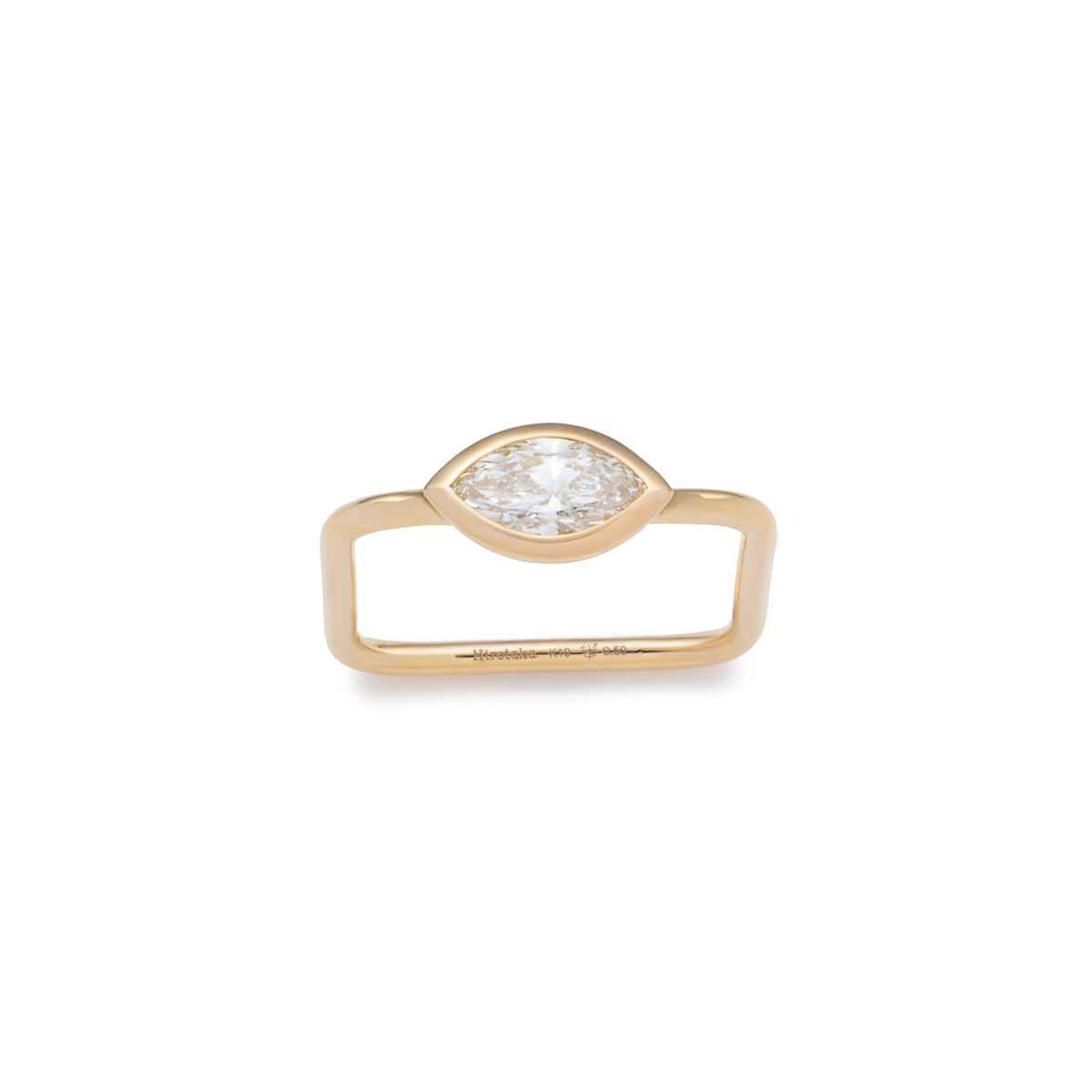 L.a.brown HYPNOTIC Lab Grown Diamond Square Ring [MQ]