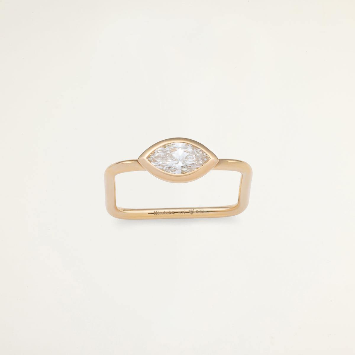 L.a.brown HYPNOTIC Lab Grown Diamond Square Ring [MQ]