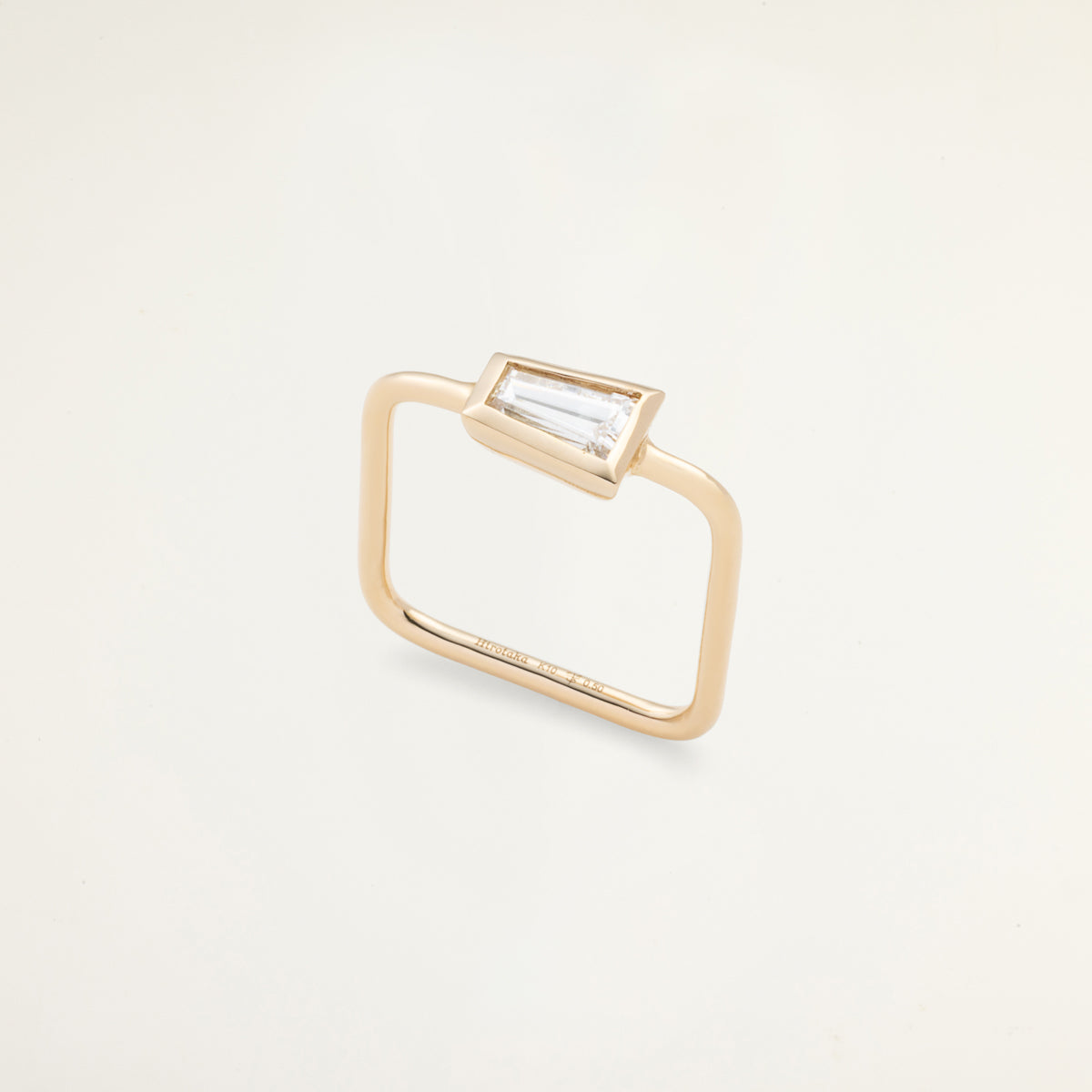 L.a.brown HYPNOTIC Lab Grown Diamond Square Ring[TP]