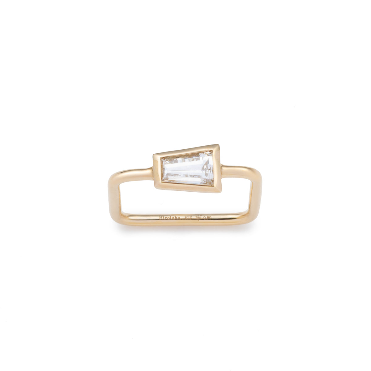 L.a.brown HYPNOTIC Lab Grown Diamond Square Ring[TB]