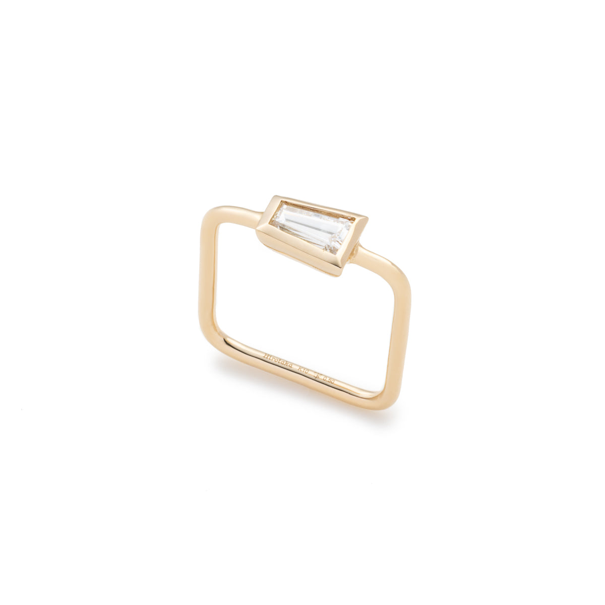 L.a.brown HYPNOTIC Lab Grown Diamond Square Ring[TB]