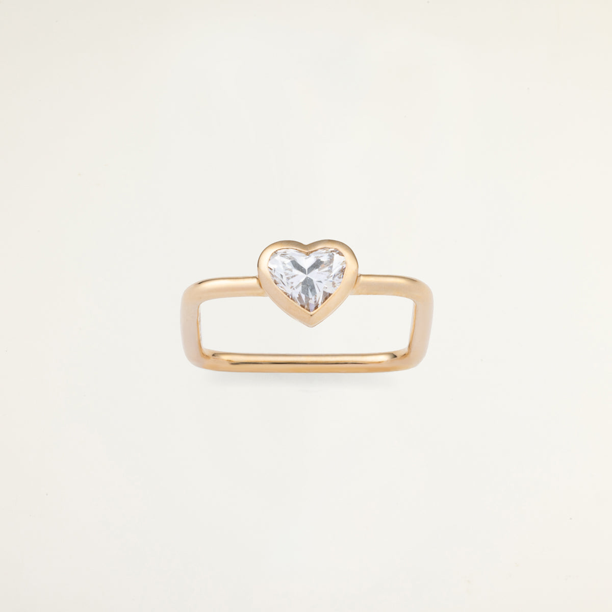 L.a.brown HYPNOTIC Lab Grown Diamond Square Ring[HT]