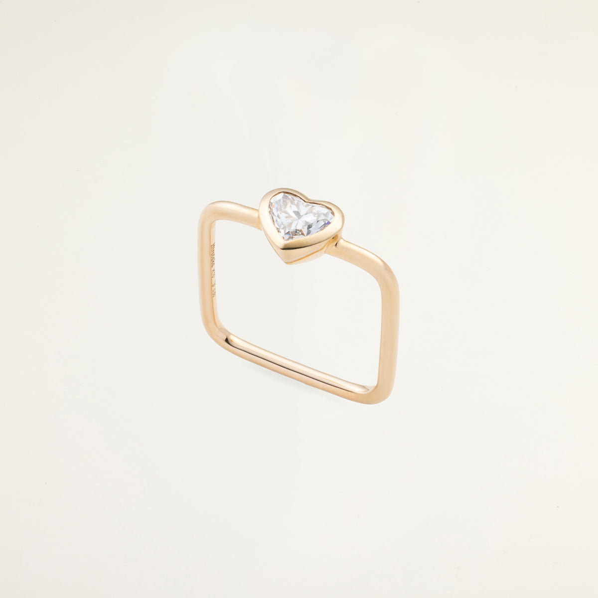 L.a.brown HYPNOTIC Lab Grown Diamond Square Ring[HT]